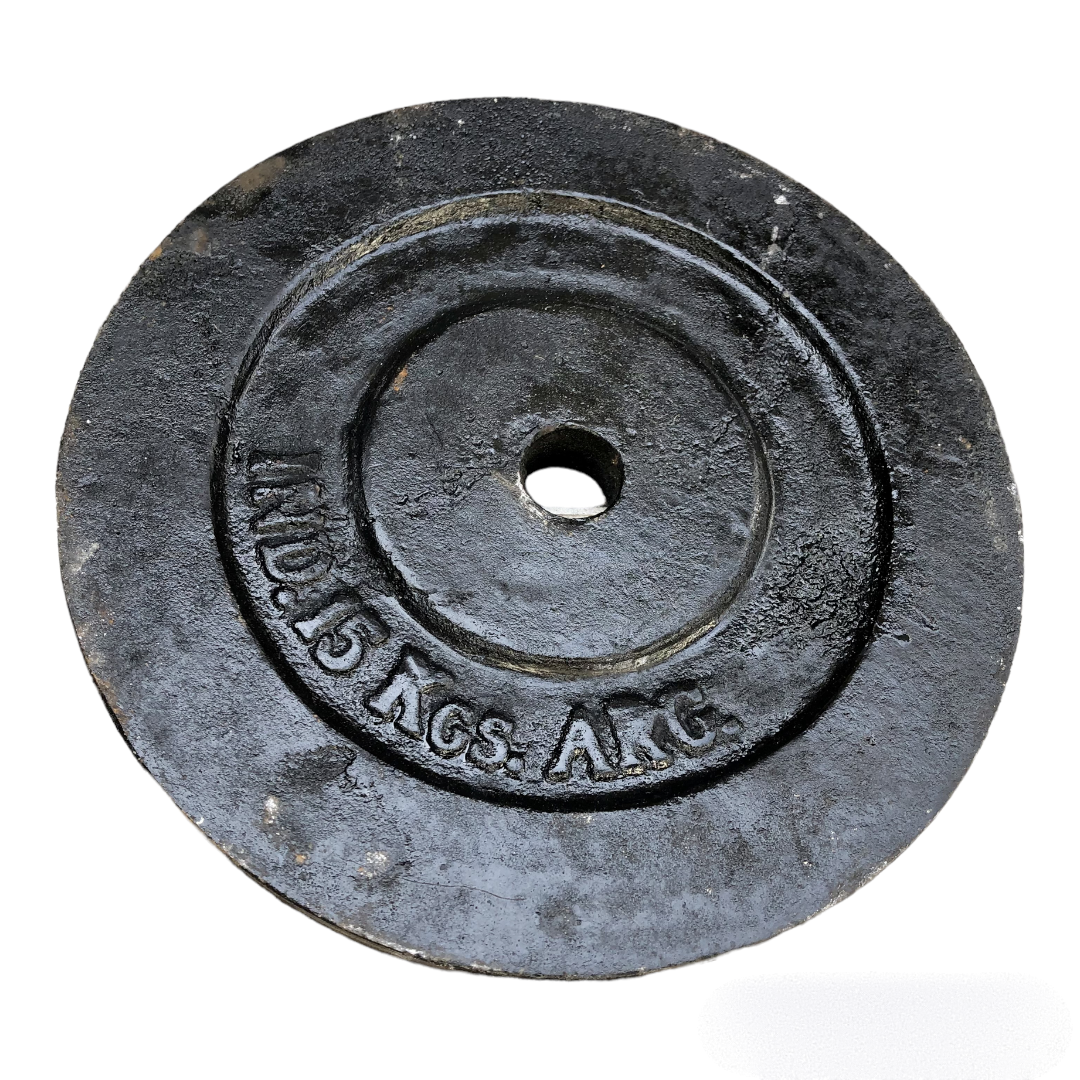 Discos de fundición liso 15kg